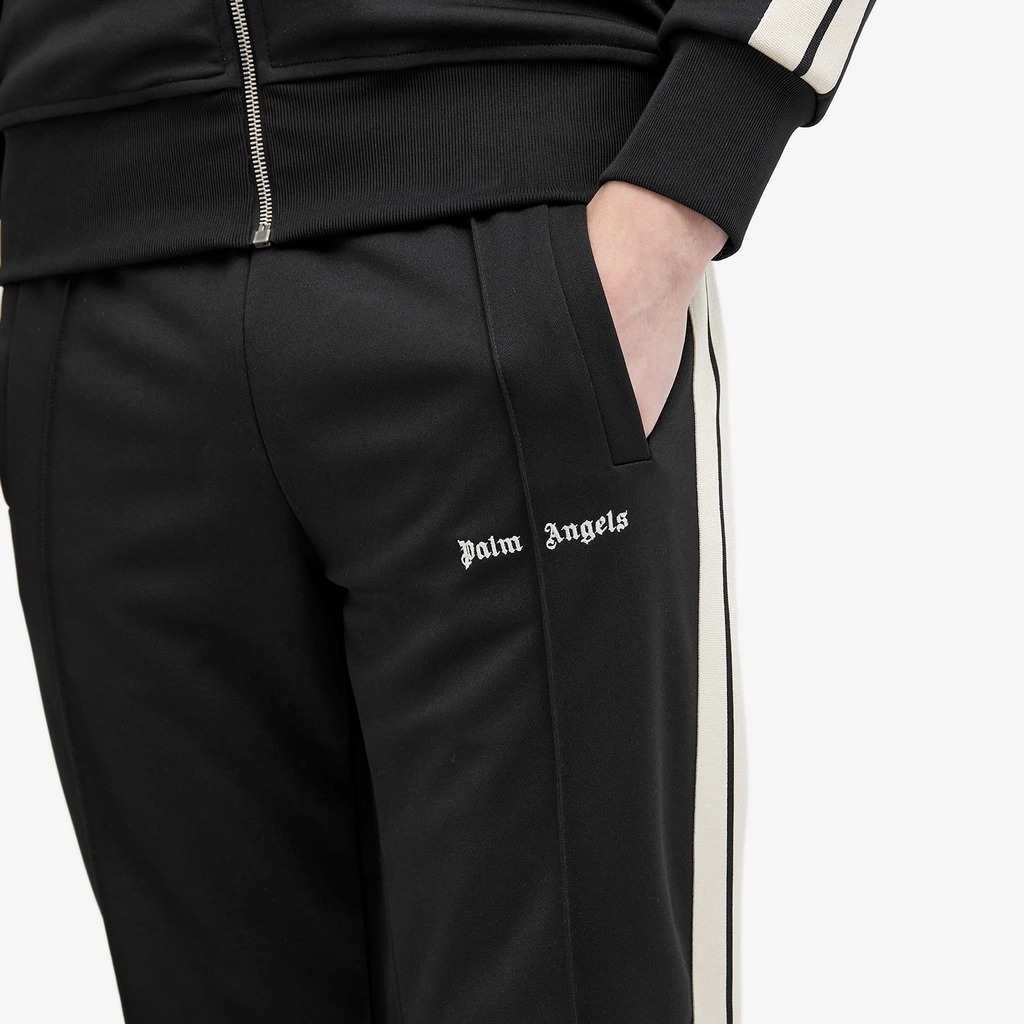 Palm Angels Men's Logo Track Pants Black
